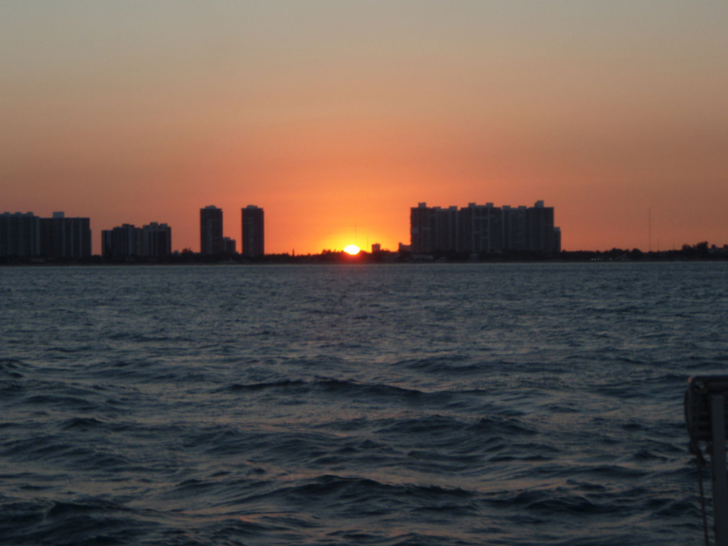 Miami Beach at Sunset